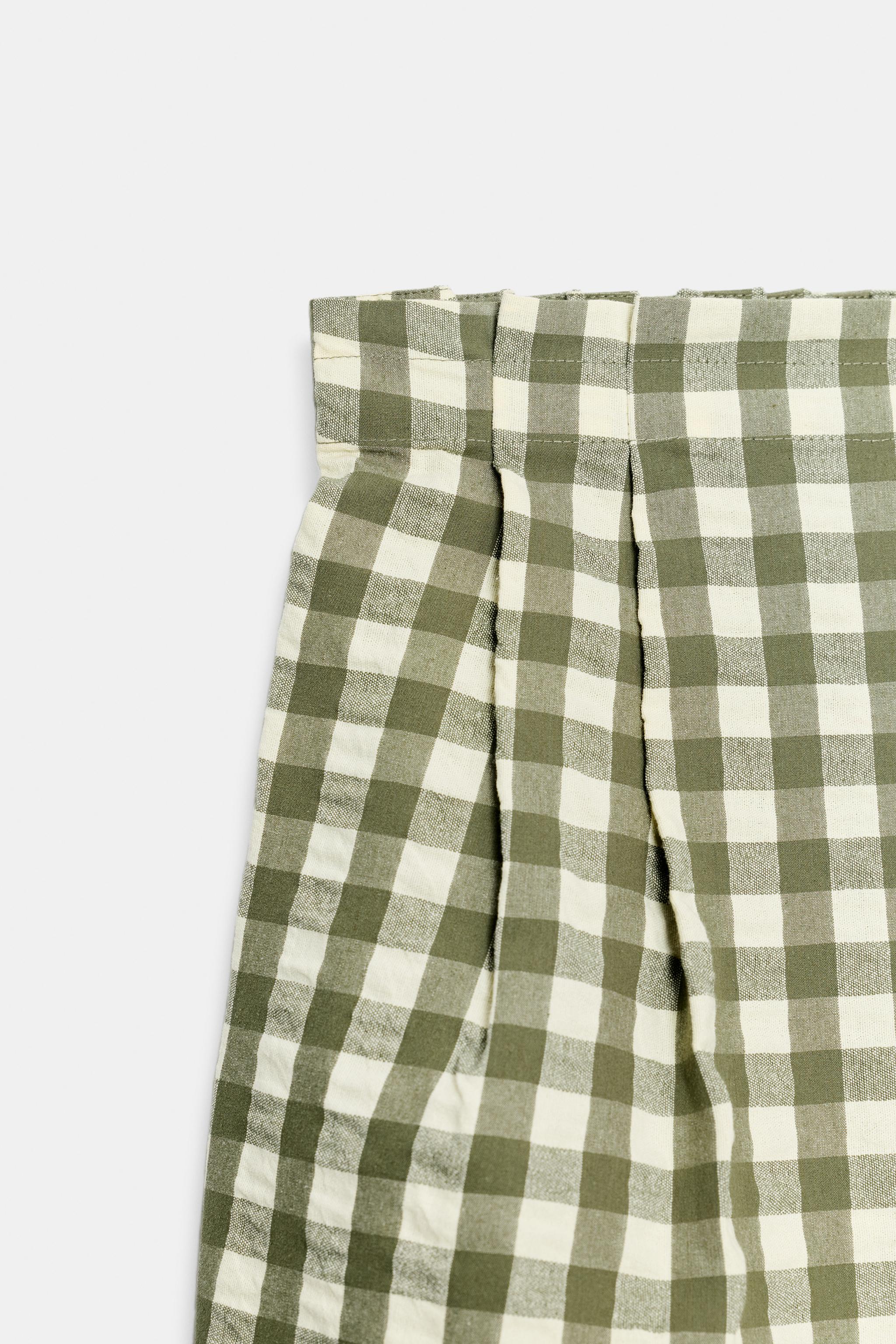 GINGHAM SHORTS